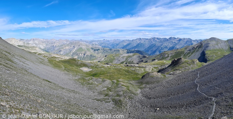 Depuis le Col de Crouzette (2480), entre Roya et Longon (vue vers le nord) 2020-07-26 670.jpg